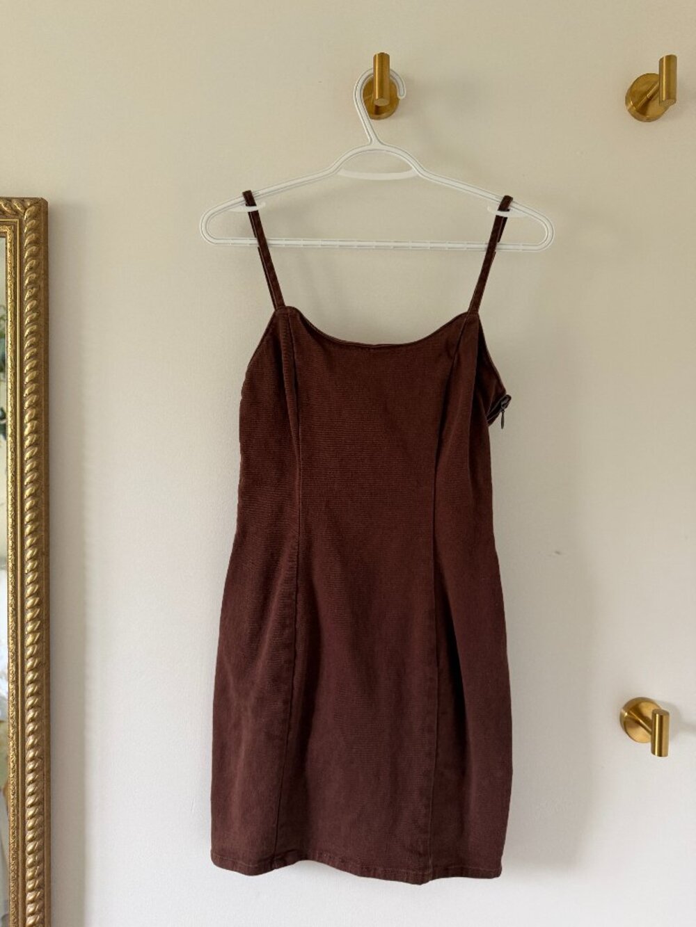 Chocolate brown dress